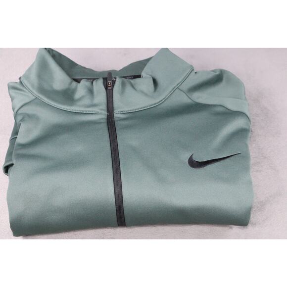 Nike Dri-FIT Pullover Mens 4XL Green Half Zip Lightweight Athletic Sweatshirt - Picture 7 of 8